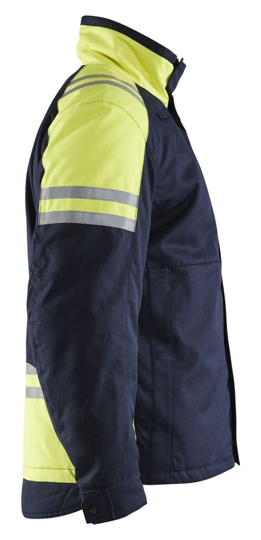 Blaklader jassen 45151519 marineblauw-fluo geel(8933)