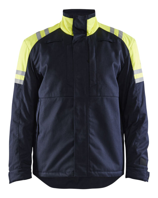 Blaklader jassen 45151519 marineblauw-fluo geel(8933)