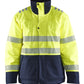 Blaklader Multinorm jassen 45171534 winter HiVis waterdicht fluo geel-marineblauw(3389)