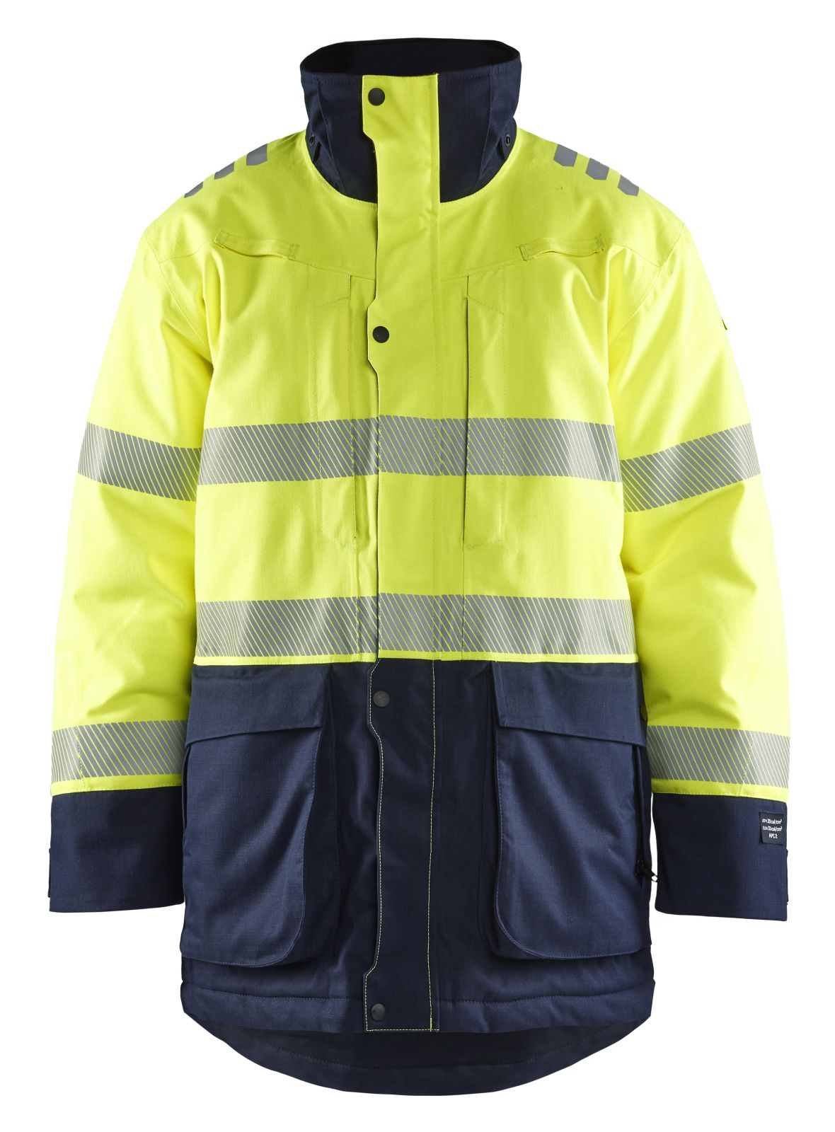 Blaklader jassen 45271534 fluo geel-marineblauw(3389)