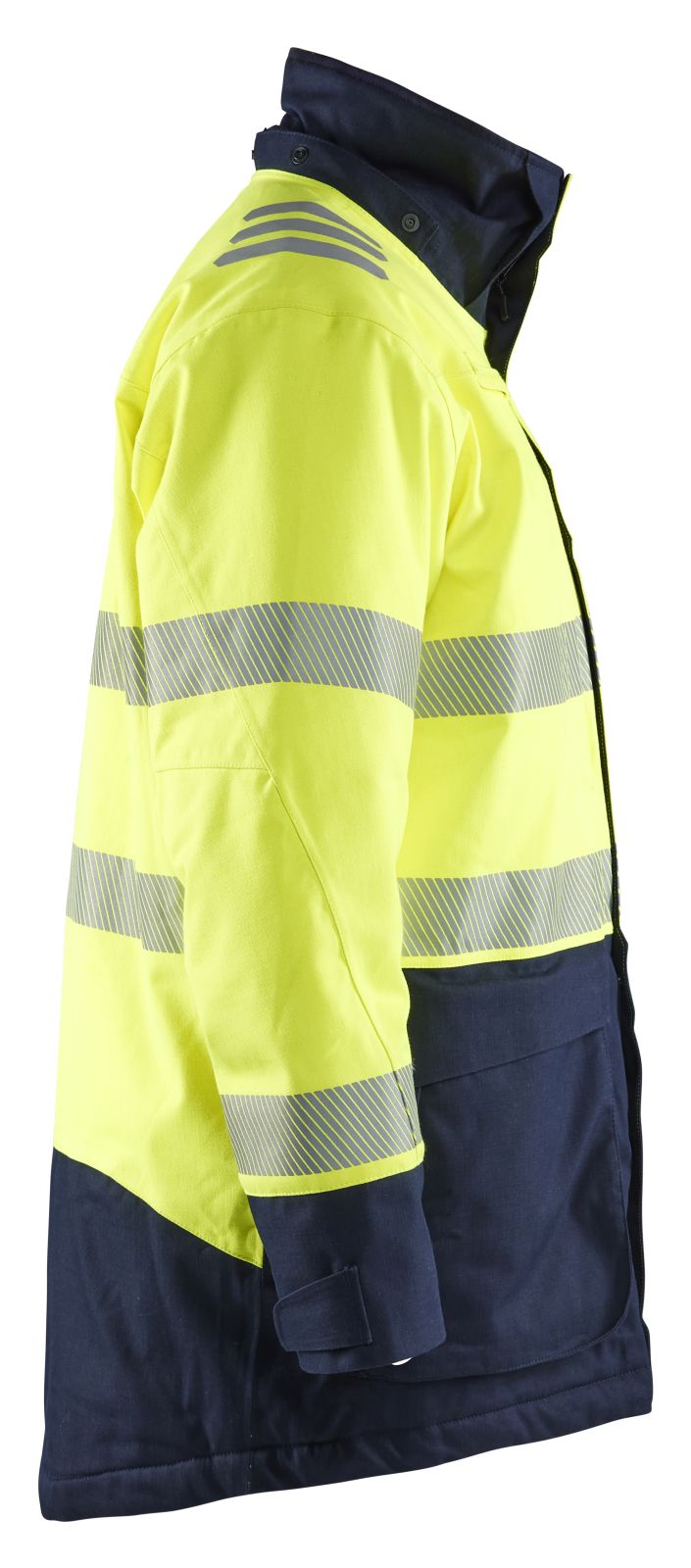 Blaklader jassen 45271534 fluo geel-marineblauw(3389)