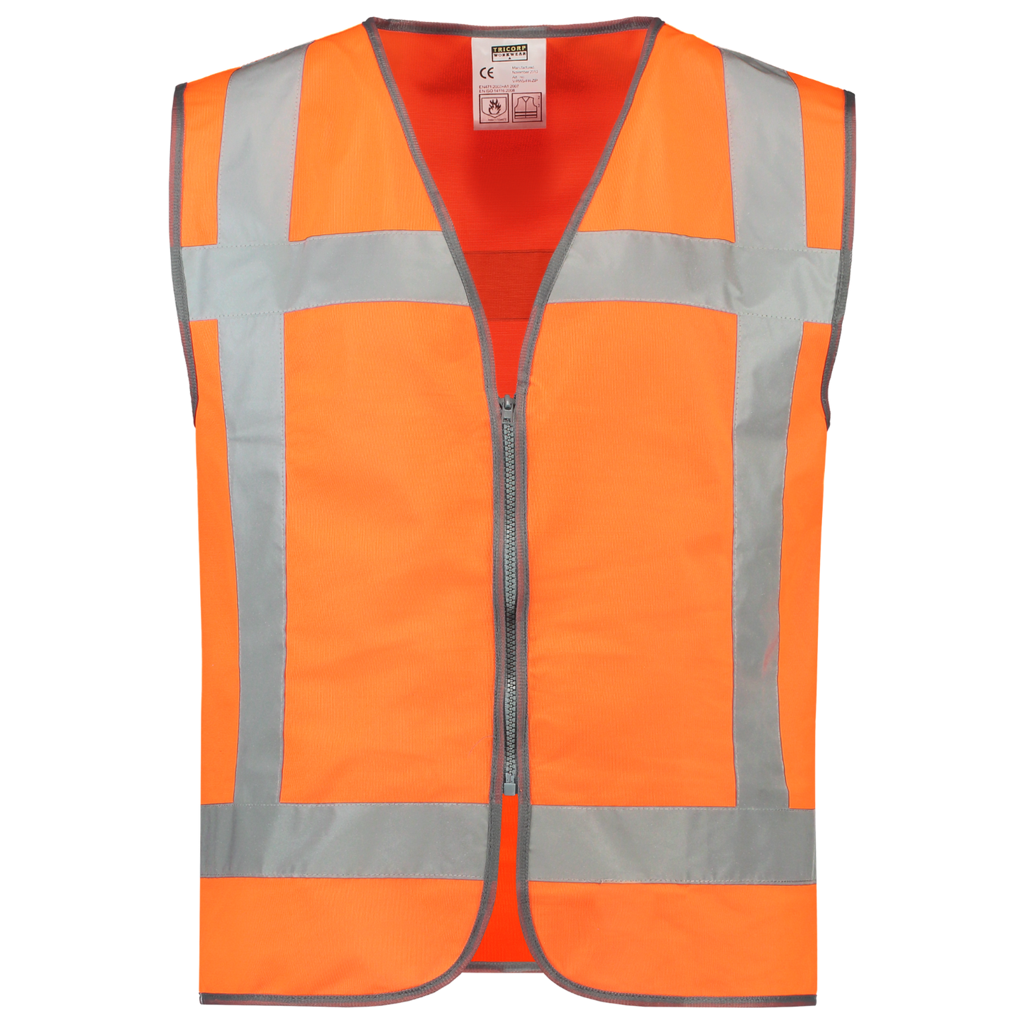 Tricorp Safety Vesten 453009- V-RWS-ZIP fluo-oranje(fluororange)
