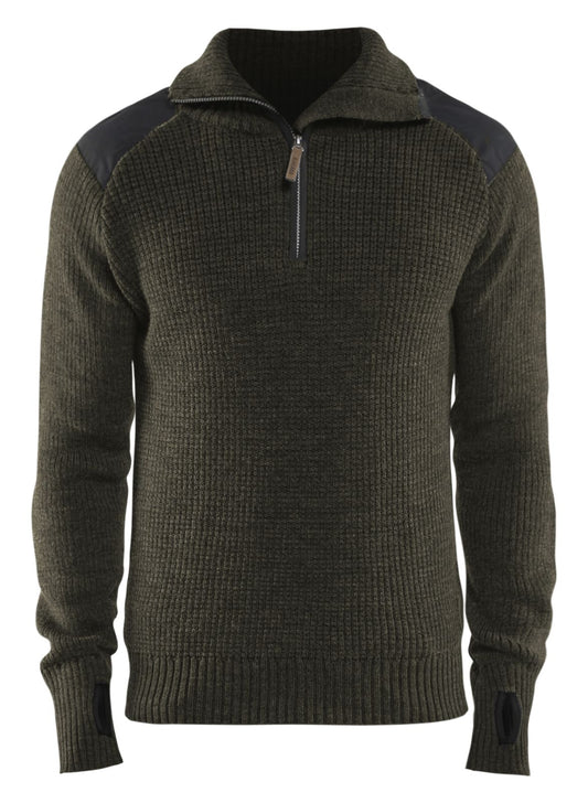 Blaklader sweatershirts 46301071 groen-donkergrijs(4598)