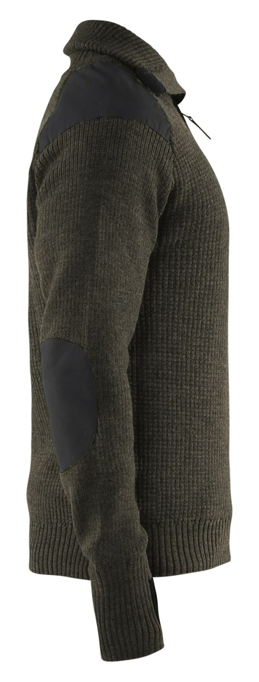 Blaklader sweatershirts 46301071 groen-donkergrijs(4598)