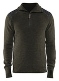 Blaklader sweatershirts 46301071 groen-donkergrijs(4598)