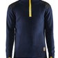 Blaklader sweatershirts 46301071 donkerblauw-geel(8635)