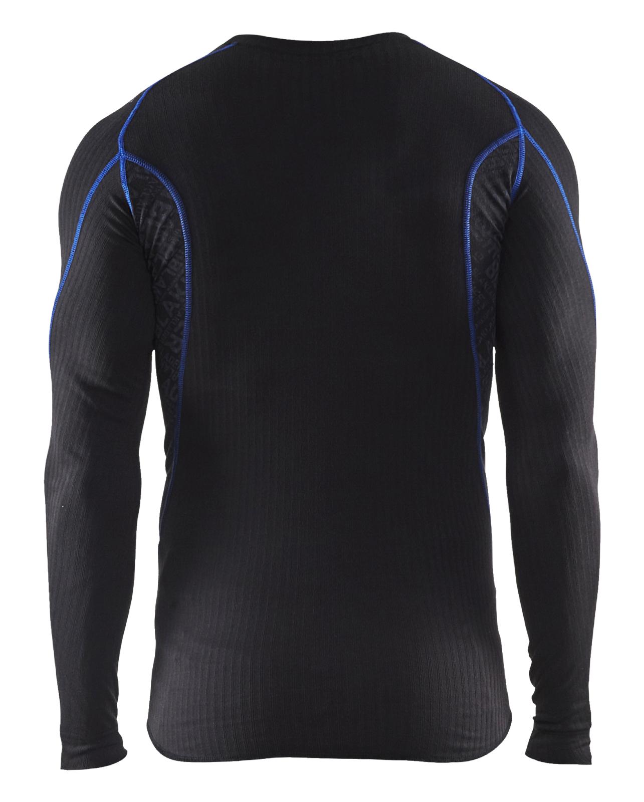 Blaklader Wind/regen/sneeuw Light Onderhemd 47031707 zwart-korenblauw(9985)