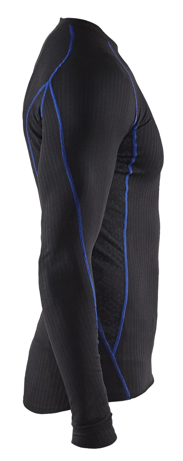 Blaklader Wind/regen/sneeuw Light Onderhemd 47031707 zwart-korenblauw(9985)