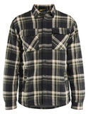 Blaklader Wind/regen/sneeuw Overhemd 47041168 flanel gevoerd donker herfstgroen-zwart(4298)