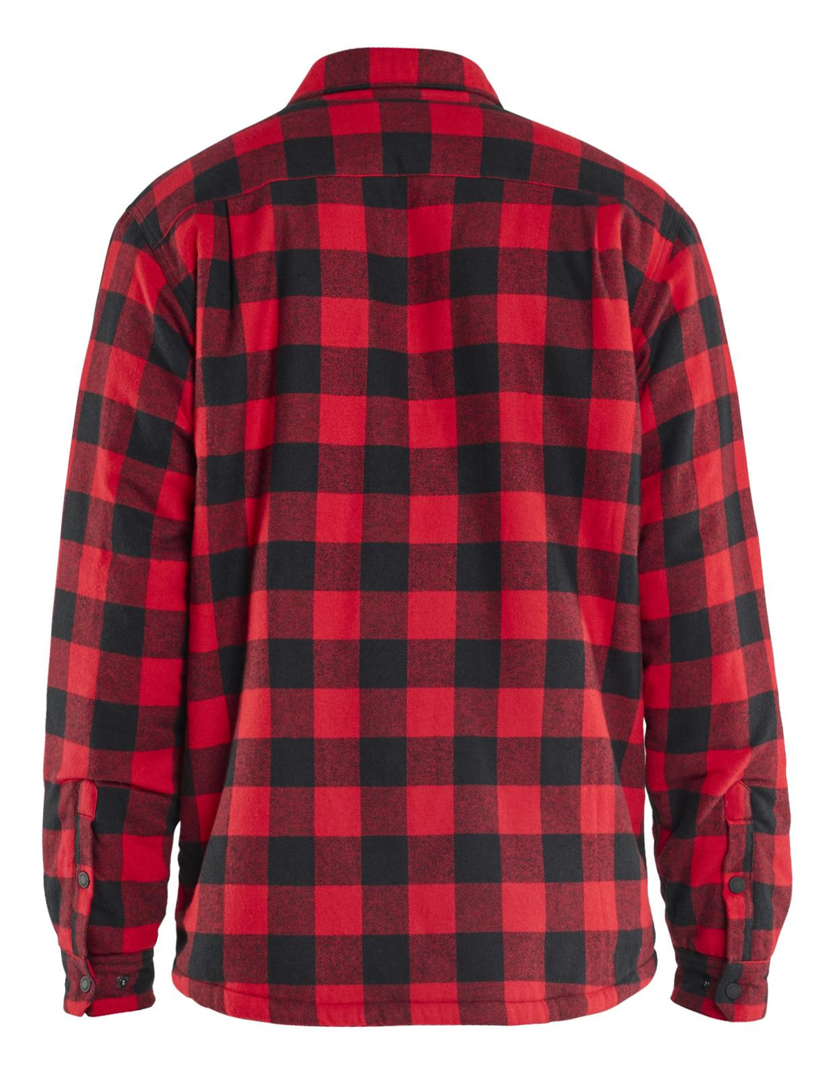 Blaklader Wind/regen/sneeuw Overhemd 47041168 flanel gevoerd rood-zwart(5699)