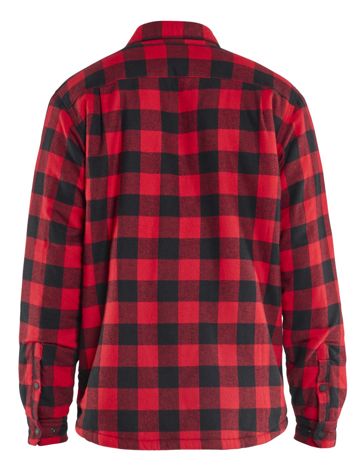 Blaklader Wind/regen/sneeuw Overhemd 47041168 flanel gevoerd rood-zwart(5699)