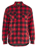 Blaklader Wind/regen/sneeuw Overhemd 47041168 flanel gevoerd rood-zwart(5699)