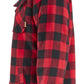 Blaklader Wind/regen/sneeuw Overhemd 47041168 flanel gevoerd rood-zwart(5699)