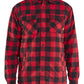 Blaklader Wind/regen/sneeuw Overhemd 47041168 flanel gevoerd rood-zwart(5699)
