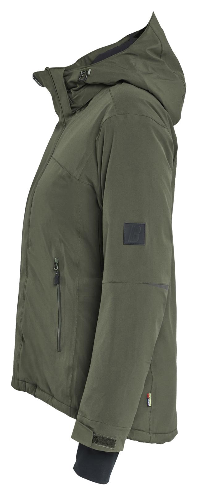 Blaklader Dames Striker Winterjas 47071917 stretch waterdicht winddicht donker herfstgroen(4209)