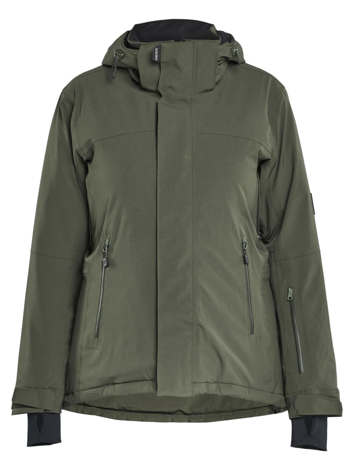 Blaklader Dames Striker Winterjas 47071917 stretch waterdicht winddicht donker herfstgroen(4209)