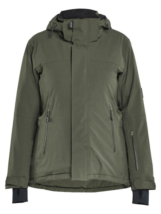 Blaklader Dames Striker Winterjas 47071917 stretch waterdicht winddicht donker herfstgroen(4209)