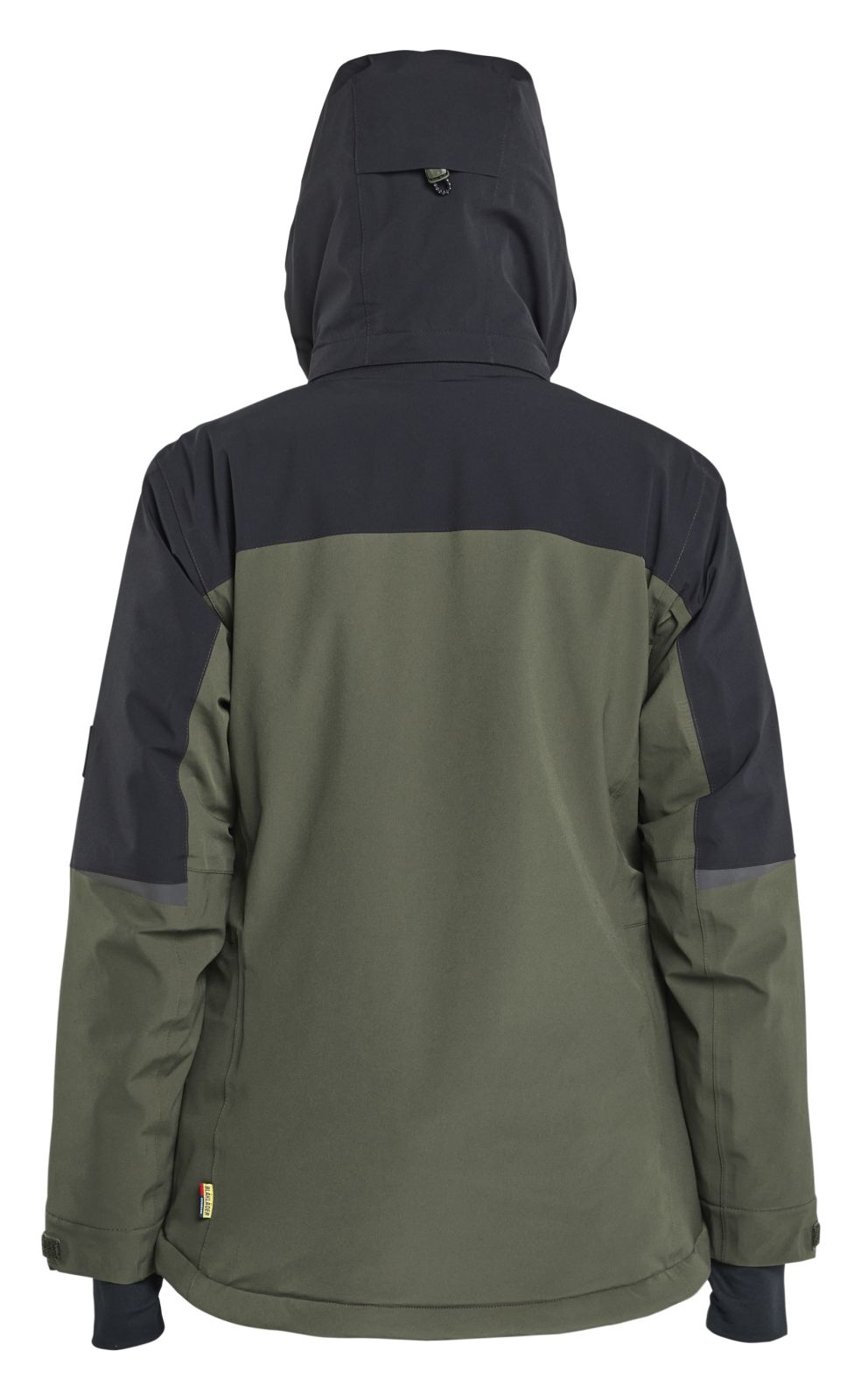 Blaklader Dames Striker Winterjas 47071917 stretch waterdicht winddicht woudgroen-roestbruin(4240)