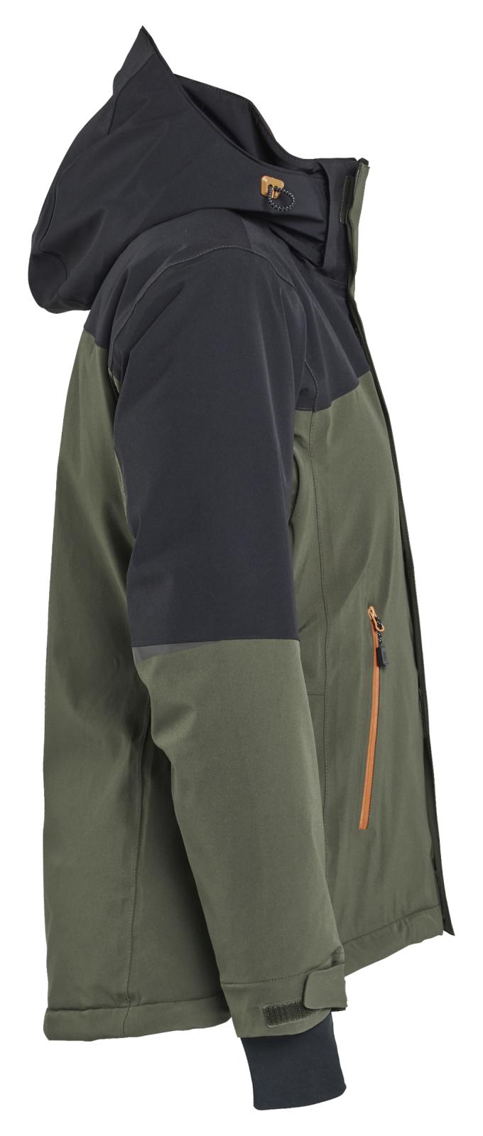 Blaklader Dames Striker Winterjas 47071917 stretch waterdicht winddicht woudgroen-roestbruin(4240)