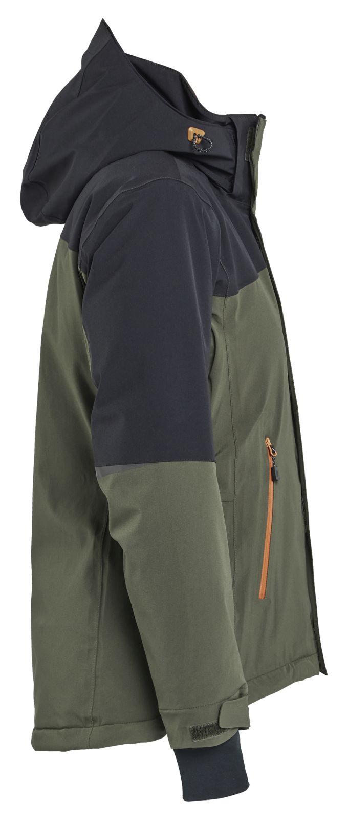 Blaklader Dames Striker Winterjas 47071917 stretch waterdicht winddicht woudgroen-roestbruin(4240)