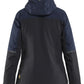 Blaklader Dames Striker Winterjas 47071917 Stretch donker marineblauw-fluo geel(8633)