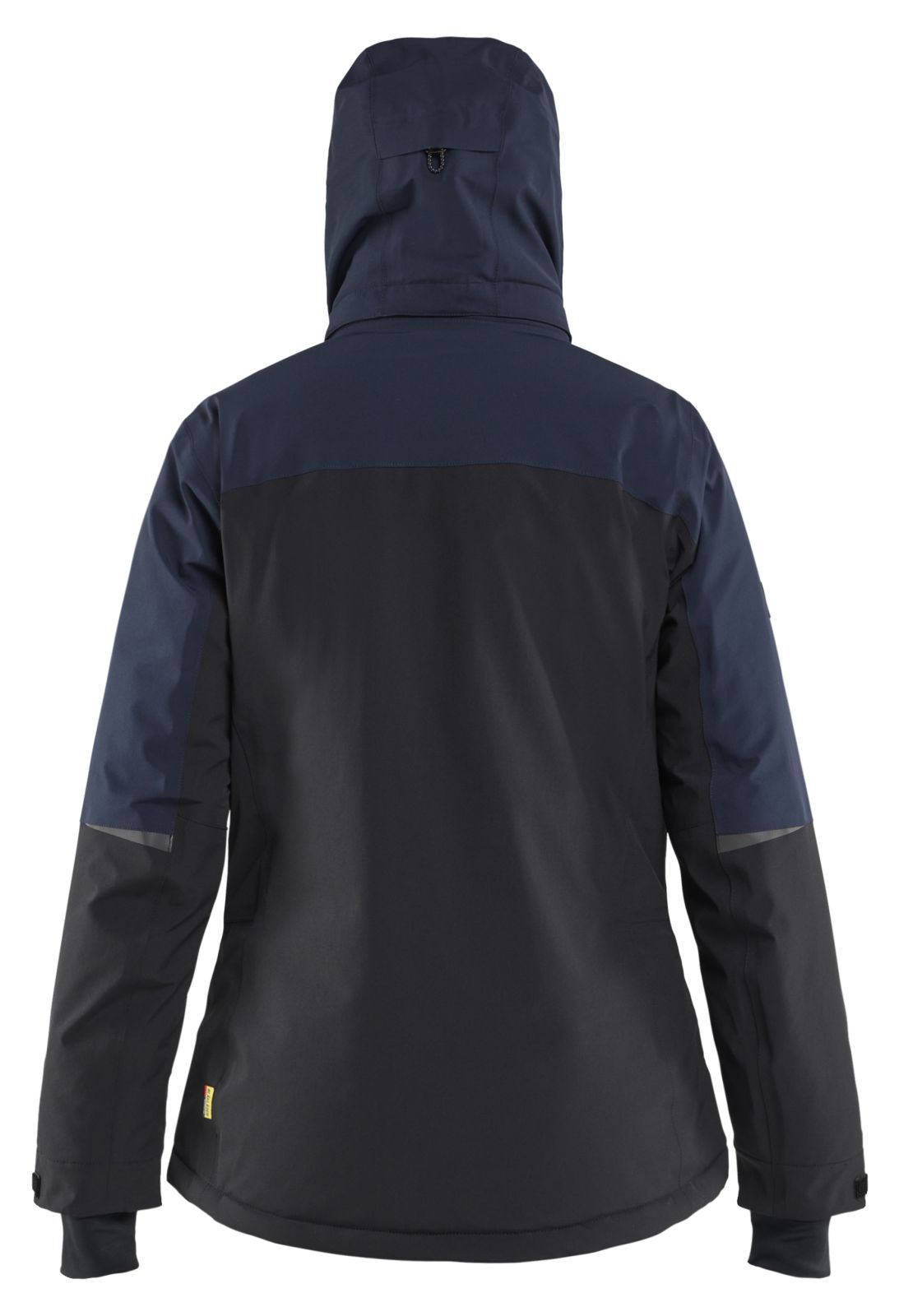 Blaklader Dames Striker Winterjas 47071917 Stretch donker marineblauw-fluo geel(8633)