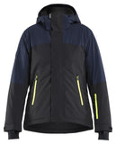 Blaklader Dames Striker Winterjas 47071917 Stretch donker marineblauw-fluo geel(8633)