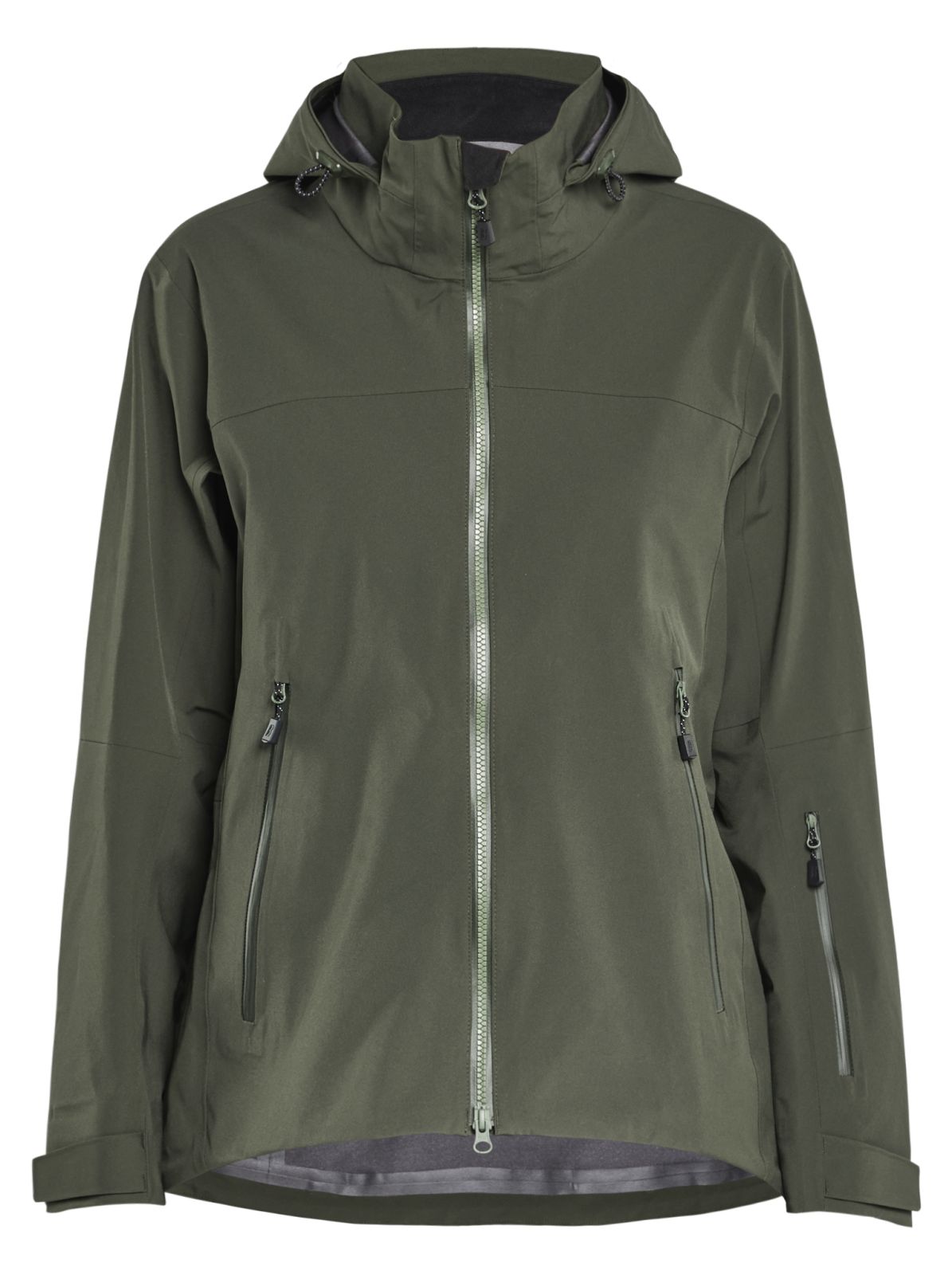 Blaklader Dames Striker Jack 47081916 shell stretch waterdicht winddicht donker herfstgroen(4209)