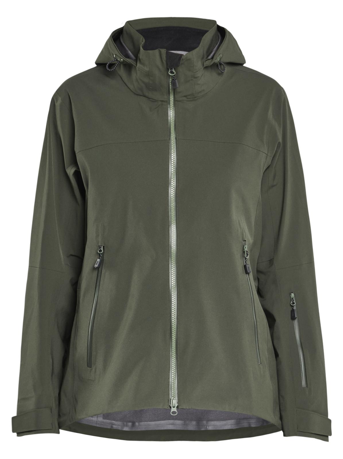 Blaklader Dames Striker Jack 47081916 shell stretch waterdicht winddicht donker herfstgroen(4209)