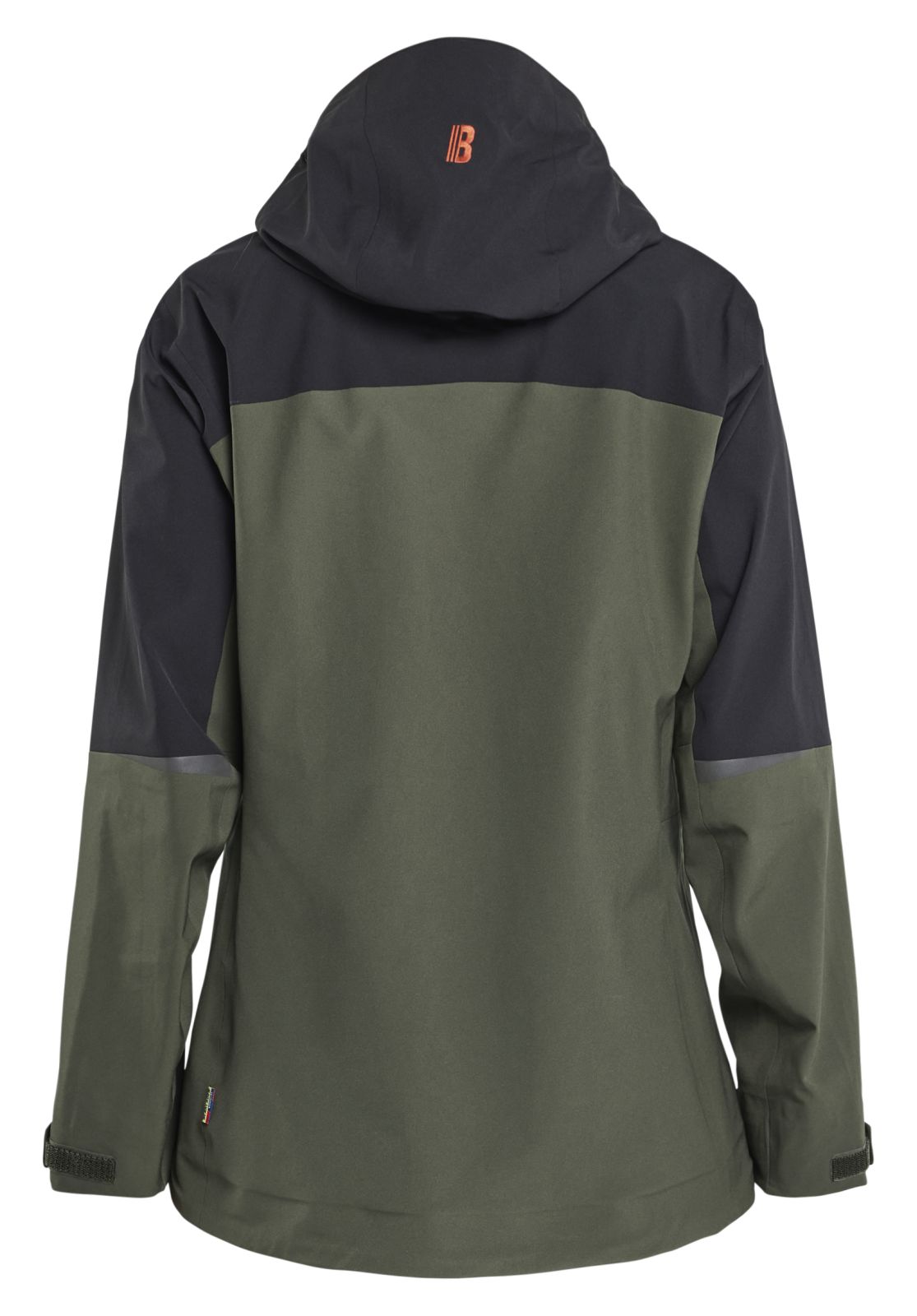 Blaklader Dames Striker Jack 47081916 shell stretch waterdicht winddicht woudgroen-roestbruin(4240)