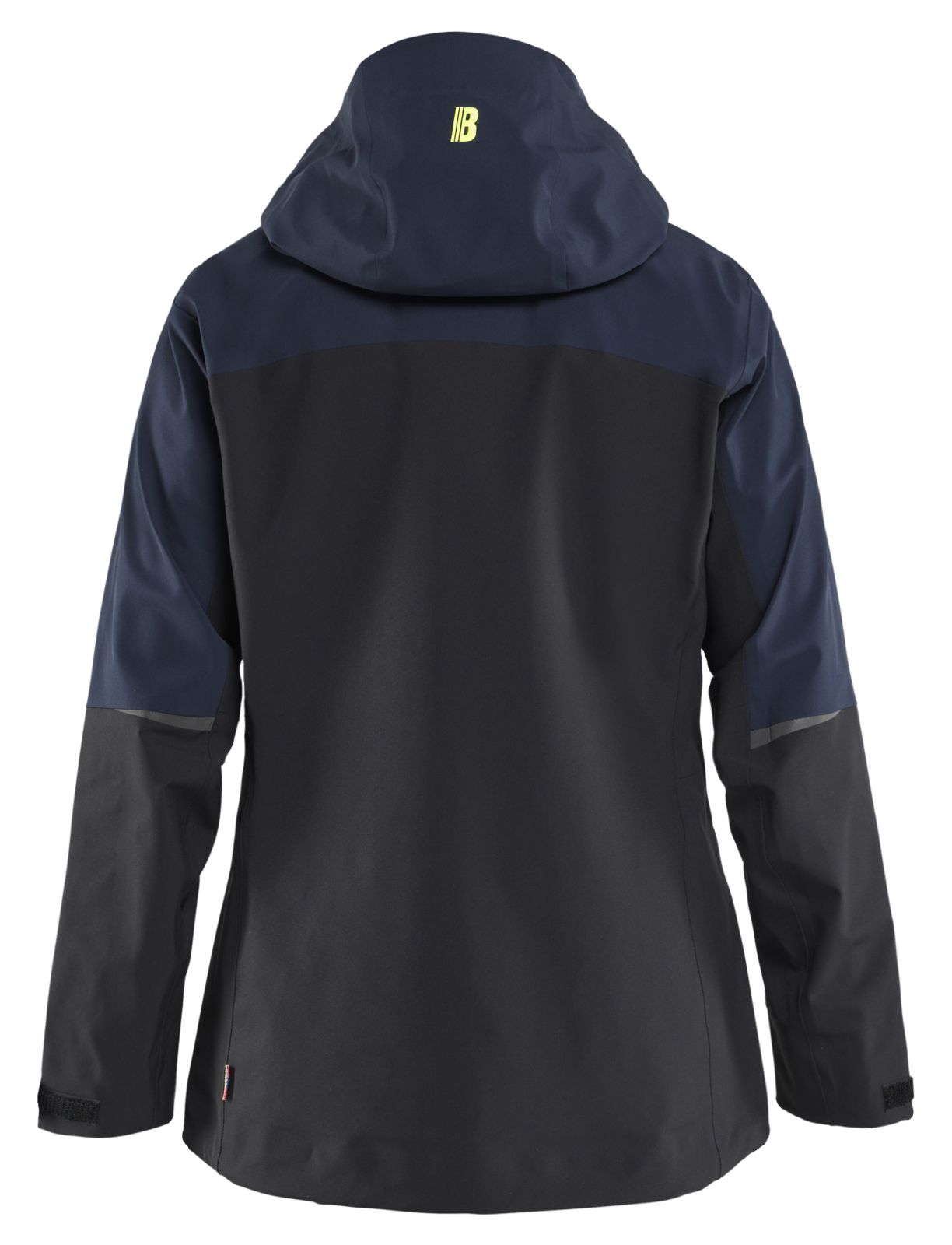 Blaklader Dames Striker Dames Jack 47081916 Shell stretch donker marineblauw-fluo geel(8633)