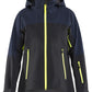 Blaklader Dames Striker Dames Jack 47081916 Shell stretch donker marineblauw-fluo geel(8633)