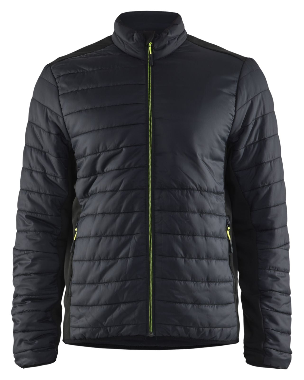 Blaklader Wind regen sneeuw jassen 47102030 hybride gevoerd waterafstotend zwart-fluo geel(9933)