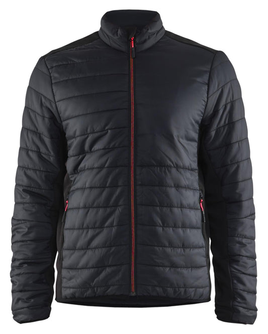 Blaklader Wind regen sneeuw jassen 47102030 hybride gevoerd waterafstotend zwart-rood(9956)