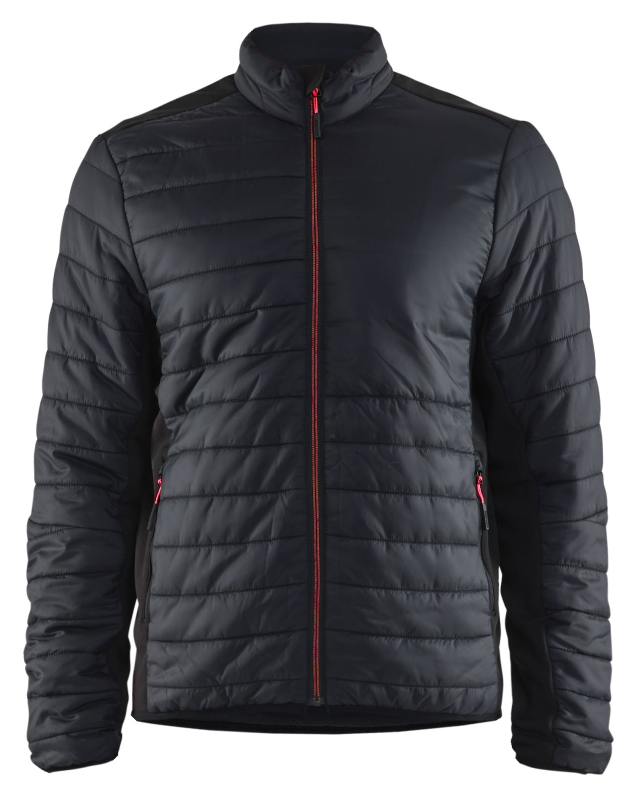 Blaklader Wind regen sneeuw jassen 47102030 hybride gevoerd waterafstotend zwart-rood(9956)