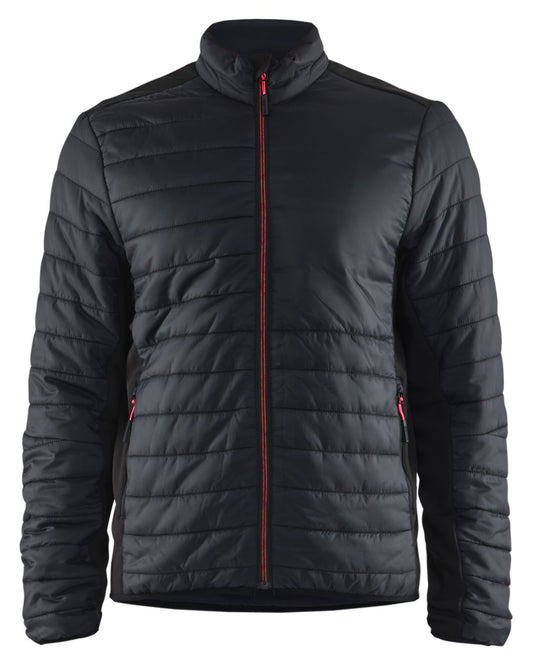 Blaklader Wind regen sneeuw jassen 47102030 hybride gevoerd waterafstotend zwart-rood(9956)