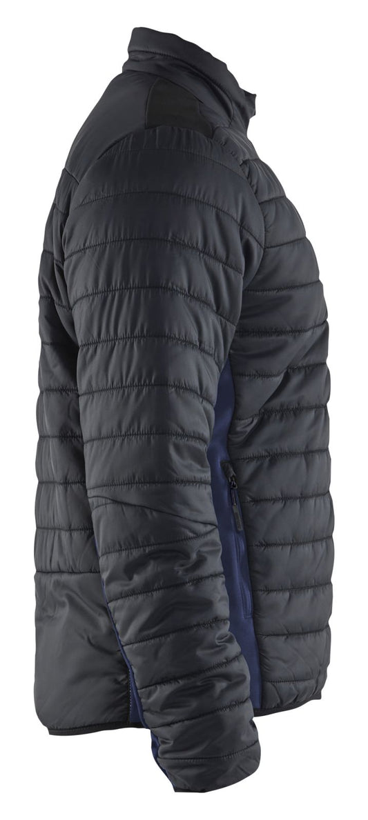 Blaklader Wind regen sneeuw jassen 47102030 hybride gevoerd waterafstotend zwart-donker marineblauw(9986)