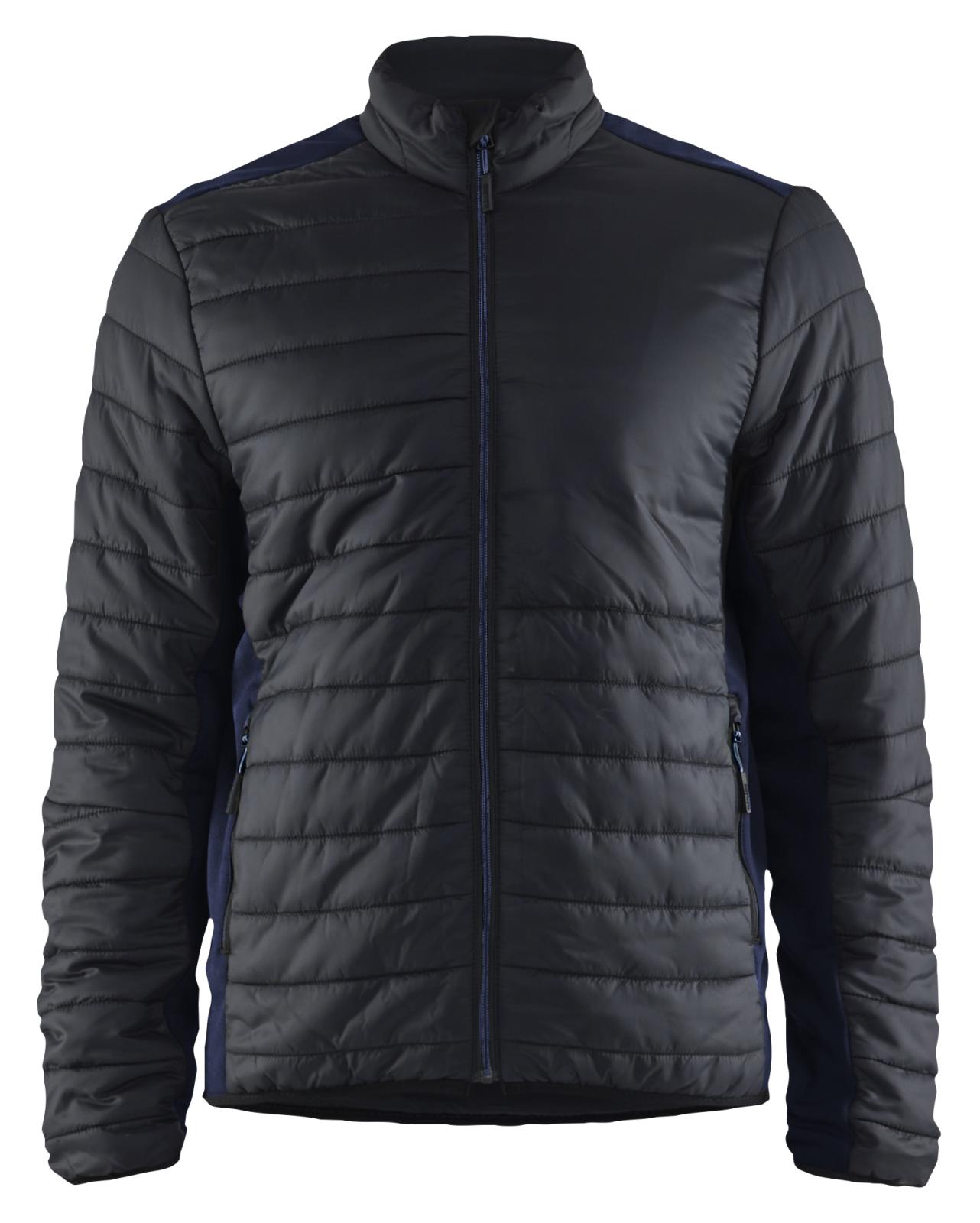 Blaklader Wind regen sneeuw jassen 47102030 hybride gevoerd waterafstotend zwart-donker marineblauw(9986)