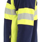 Blaklader High Vis Vest 47131010 Microfleece HiVis marineblauw-fluo geel(8933)