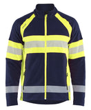 Blaklader High Vis Vest 47131010 Microfleece HiVis marineblauw-fluo geel(8933)