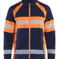 Blaklader High Vis Vest 47131010 Microfleece HiVis marineblauw-oranje(8953)