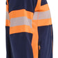 Blaklader High Vis Vest 47131010 Microfleece HiVis marineblauw-oranje(8953)