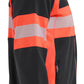 Blaklader High Vis Vest 47131010 Microfleece HiVis zwart-fluo rood(9955)