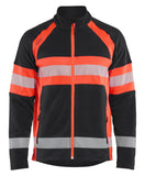 Blaklader High Vis Vest 47131010 Microfleece HiVis zwart-fluo rood(9955)
