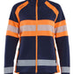 Blaklader Dames High Vis Vest 47181010 Microfleece HiVis marineblauw-oranje(8953)