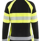 Blaklader Dames High Vis Vest 47181010 Microfleece HiVis zwart-fluo geel(9933)