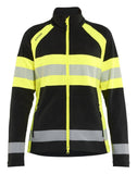 Blaklader Dames High Vis Vest 47181010 Microfleece HiVis zwart-fluo geel(9933)
