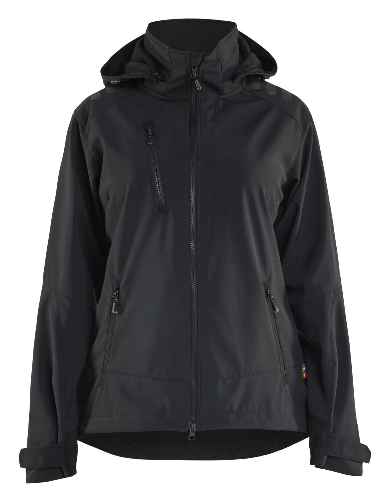 Blaklader Dames Jack 47192513 softshell zwart(9999)