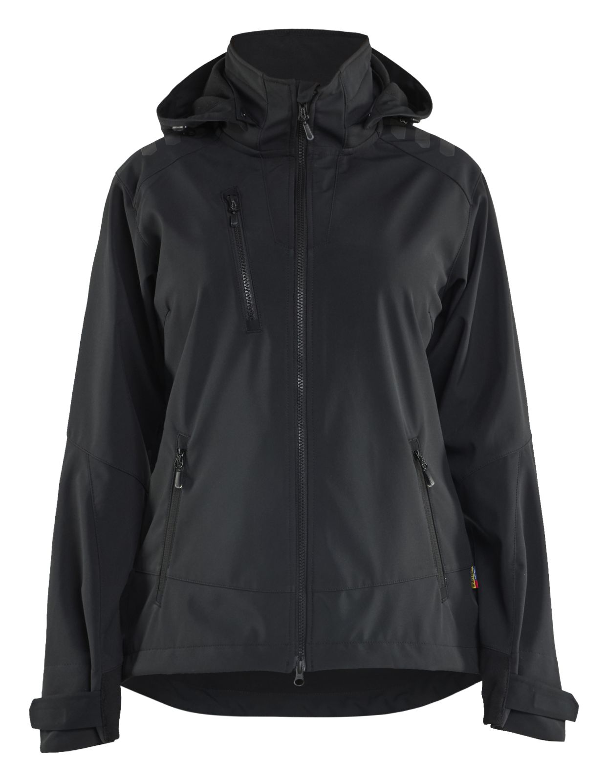 Blaklader Dames Jack 47192513 softshell zwart(9999)