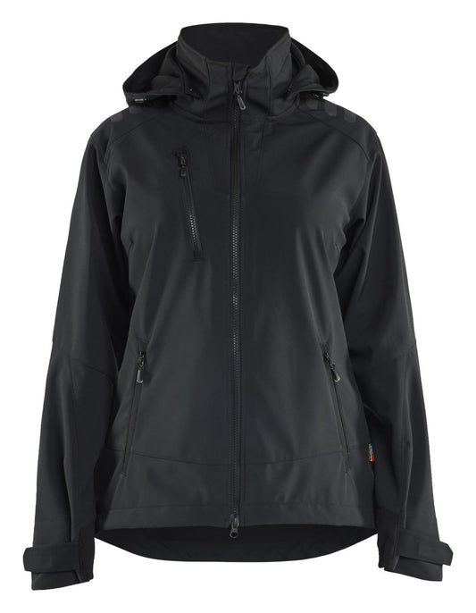 Blaklader Dames Jack 47192513 softshell zwart(9999)